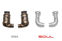Soul Performance - Porsche 991 Turbo / Turbo S Cat Bypass Pipes