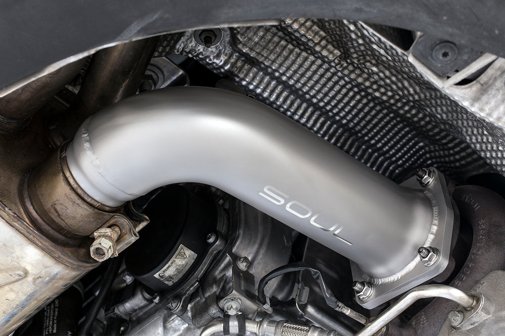 Soul Performance - Porsche 991 Turbo / Turbo S Cat Bypass Pipes