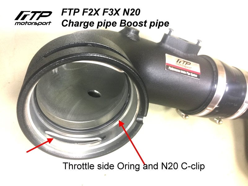 FTP F2X F3X N20 Charge Pipe / Boost Pipe Combination Package