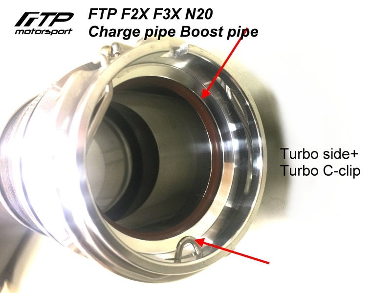 FTP F2X F3X N20 Charge Pipe / Boost Pipe Combination Package