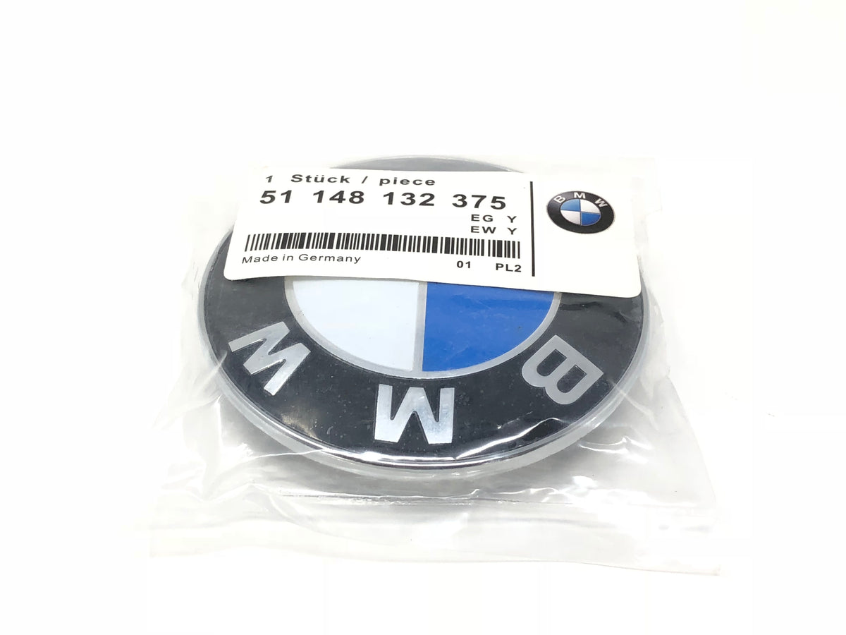 BMW Hood Emblem Roundel OEM - 51148132375 – EuroCustomsPR