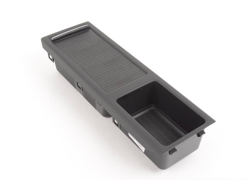 BMW E46 Center Console Storage - Black