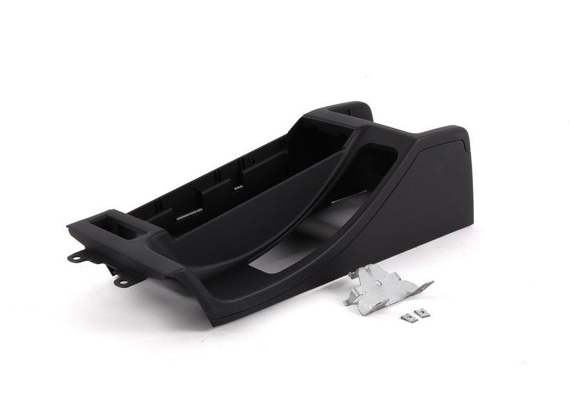 BMW E46 Armrest Delete Center Console - Black