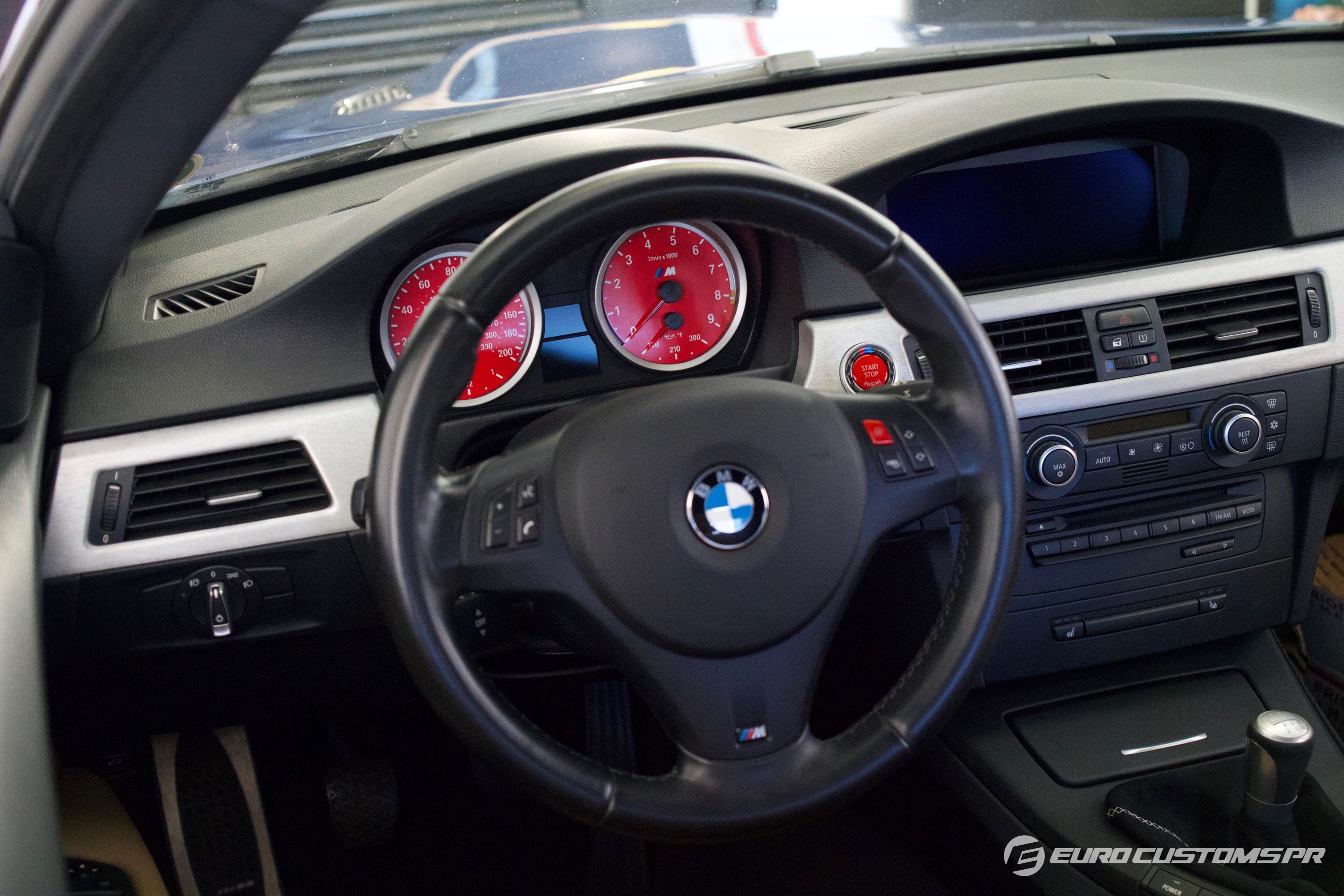BMW E9x M3 (MPH) - Cluster Overlays – EuroCustomsPR
