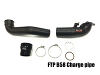 BMW B58 FTP - Black Charge Pipe Kit