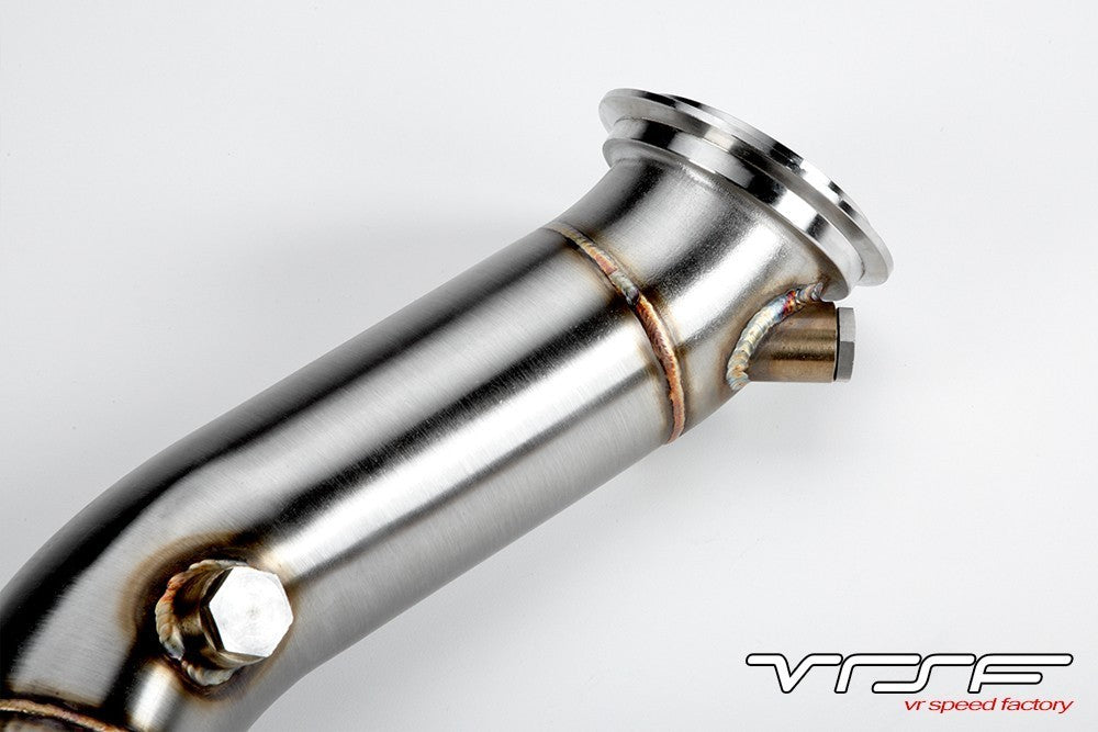 VRSF 3" Cast Stainless Steel Catless Downpipes 15-19 BMW M3 & M4 & M2 Competition S55 F80/F82/F87